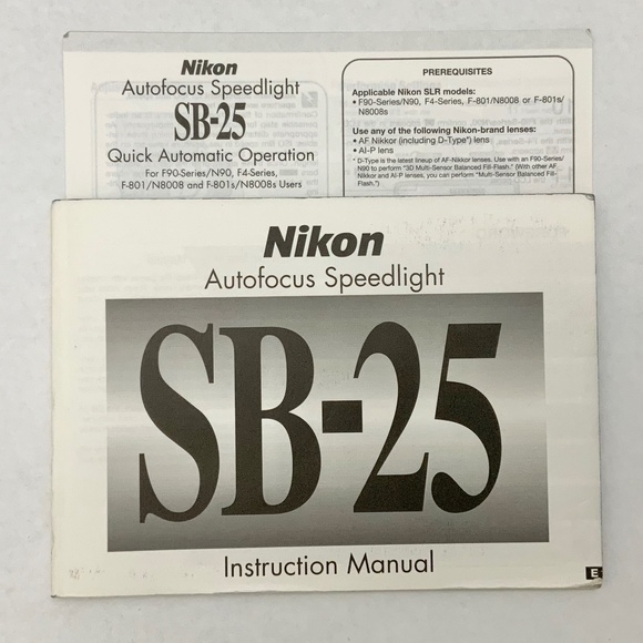 Nikon Camera & Lens Owners Manuals & Parts - Dealers Delight! - Picture 3 of 8